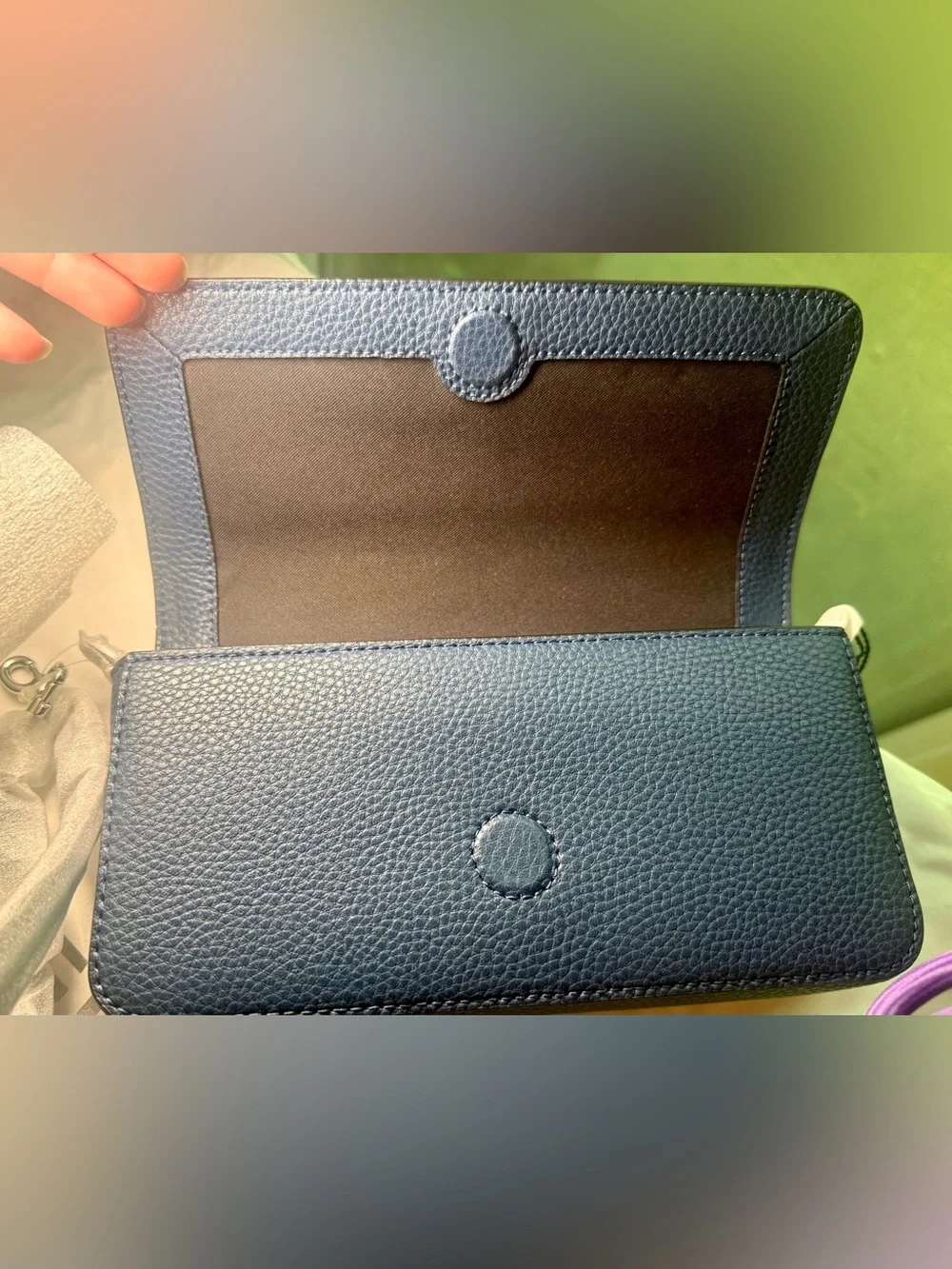 Marc Jacobs Navy Blue Leather crossbody - Picture 7 of 16